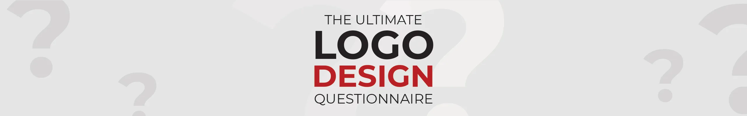 ultimate logo design questionnaire